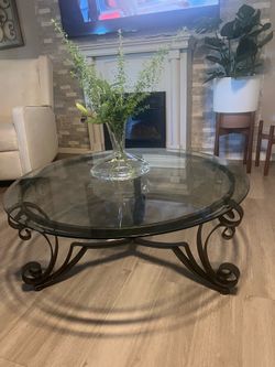 Glass tables