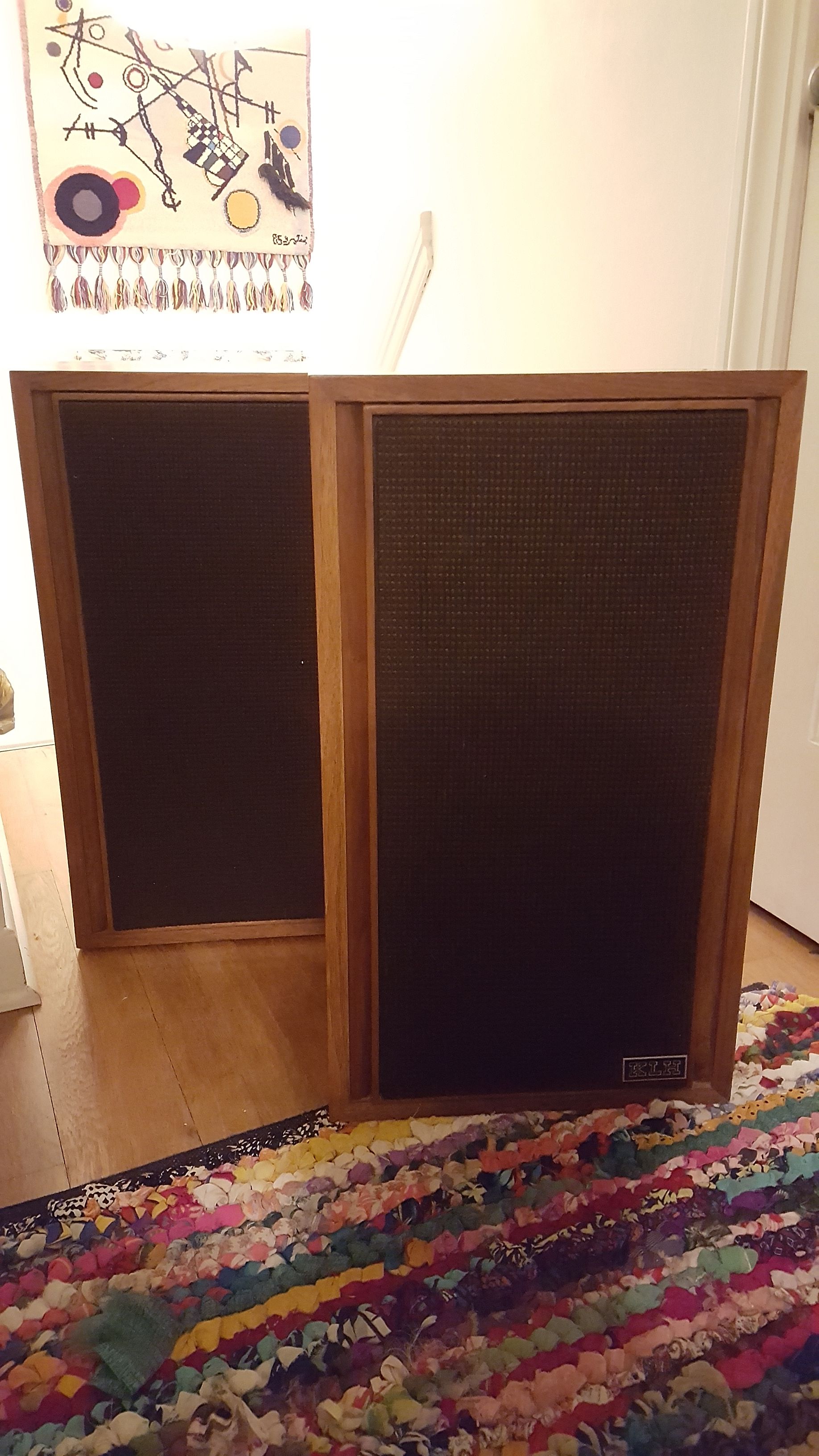 KLH Model Twenty Three 23 vintage speakers