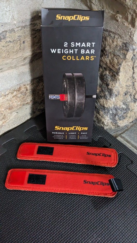 SnapClips Barbell Collars BRAND NEW