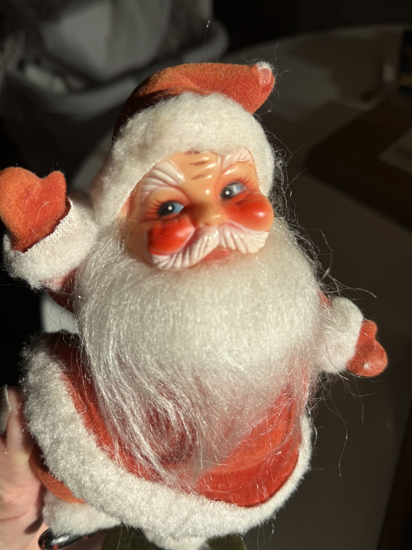 Vintage 1960’s Felt Santa Figure