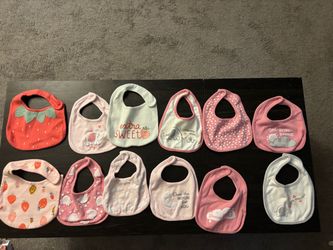 13 - Piece Baby Bib Bundle - $10