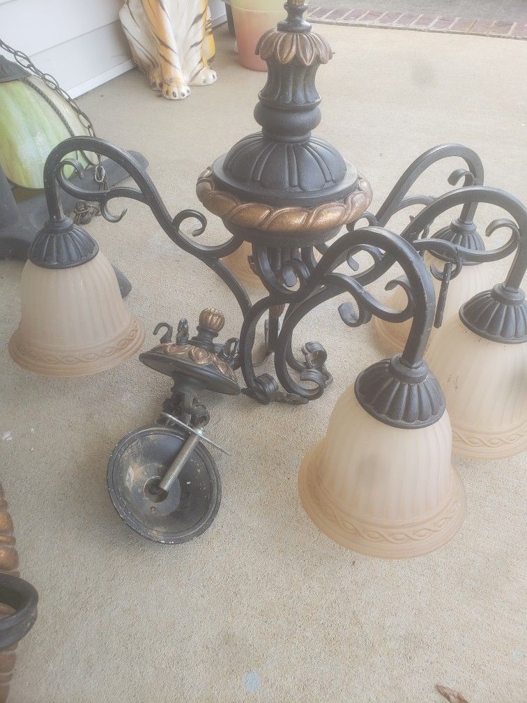 2 Chandeliers