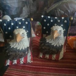 1998 CREATION AMERICAN BALD EAGLE Patriotic 