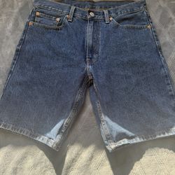 Mens Levis 405 blue jorts
