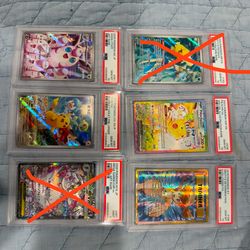PSA graded pokemons