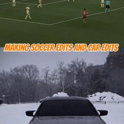 I do Edit about cars and I do Edit about Soccer if you are interested write me and tell me your price