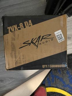 Skar Audio Zvx-8 Inch Dual 4