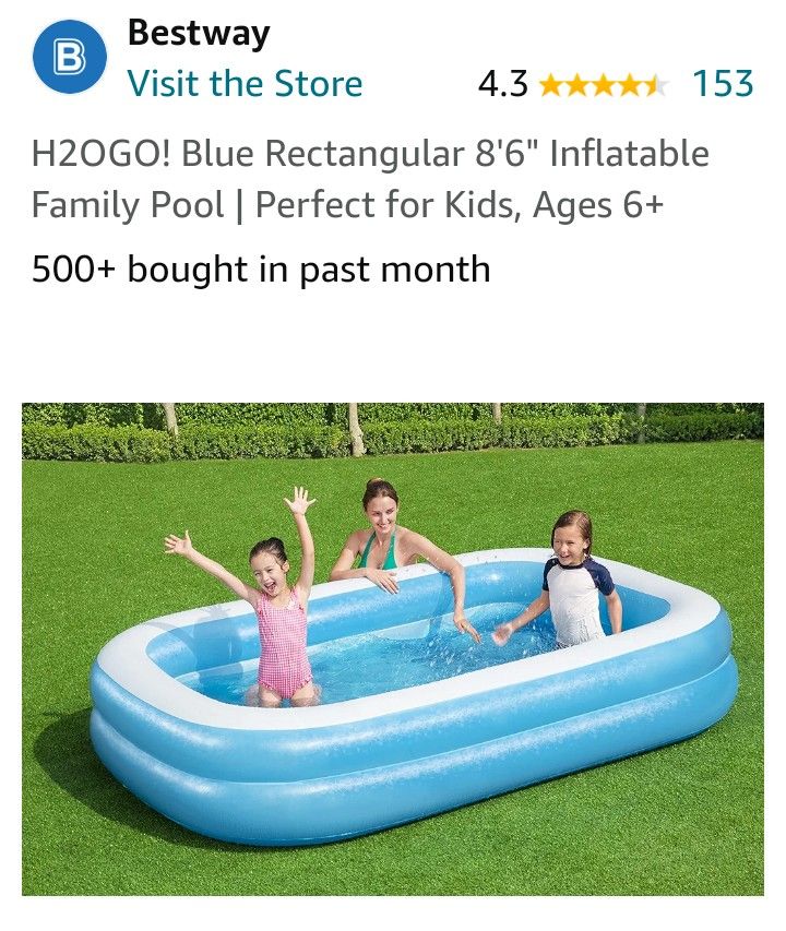 New Inflatable Pool