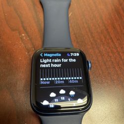 Apple Watch 6 Blue Special Edition 