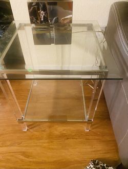 Sofa and End Table