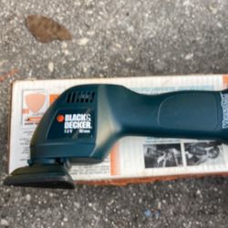 Black & Decker sander missing batteries