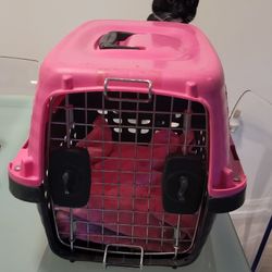 Pink Pet Carrier