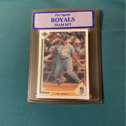 Royals 1991 Team Set (*BO JACKSON*)