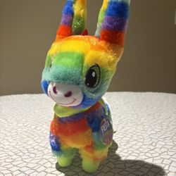 Fiesta Party Donkey Medium Multicolor Stuffed Toy Plush by Fiesta