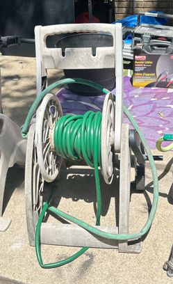 Hose Reel With Hose
