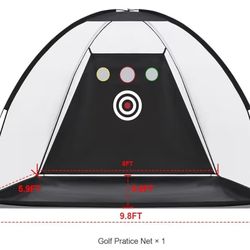 Golf Net With Golf Mat - Like New