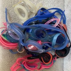 Gently Used Children swim goggles $3 each 