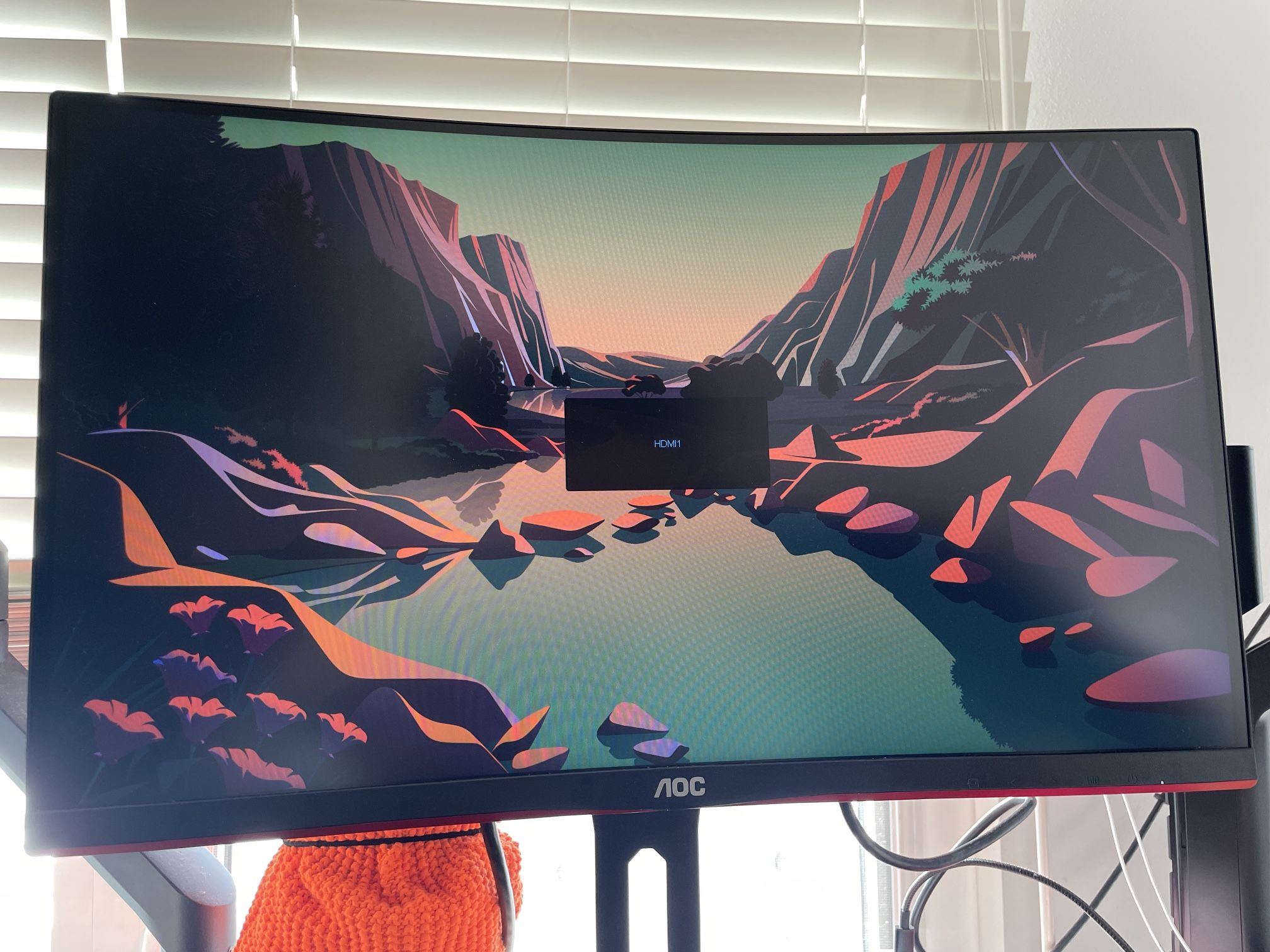 24 Inch Curved 144hz Refresh Rate Gaming Monitor