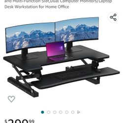 Adjusting Height Standing Desk Convertor