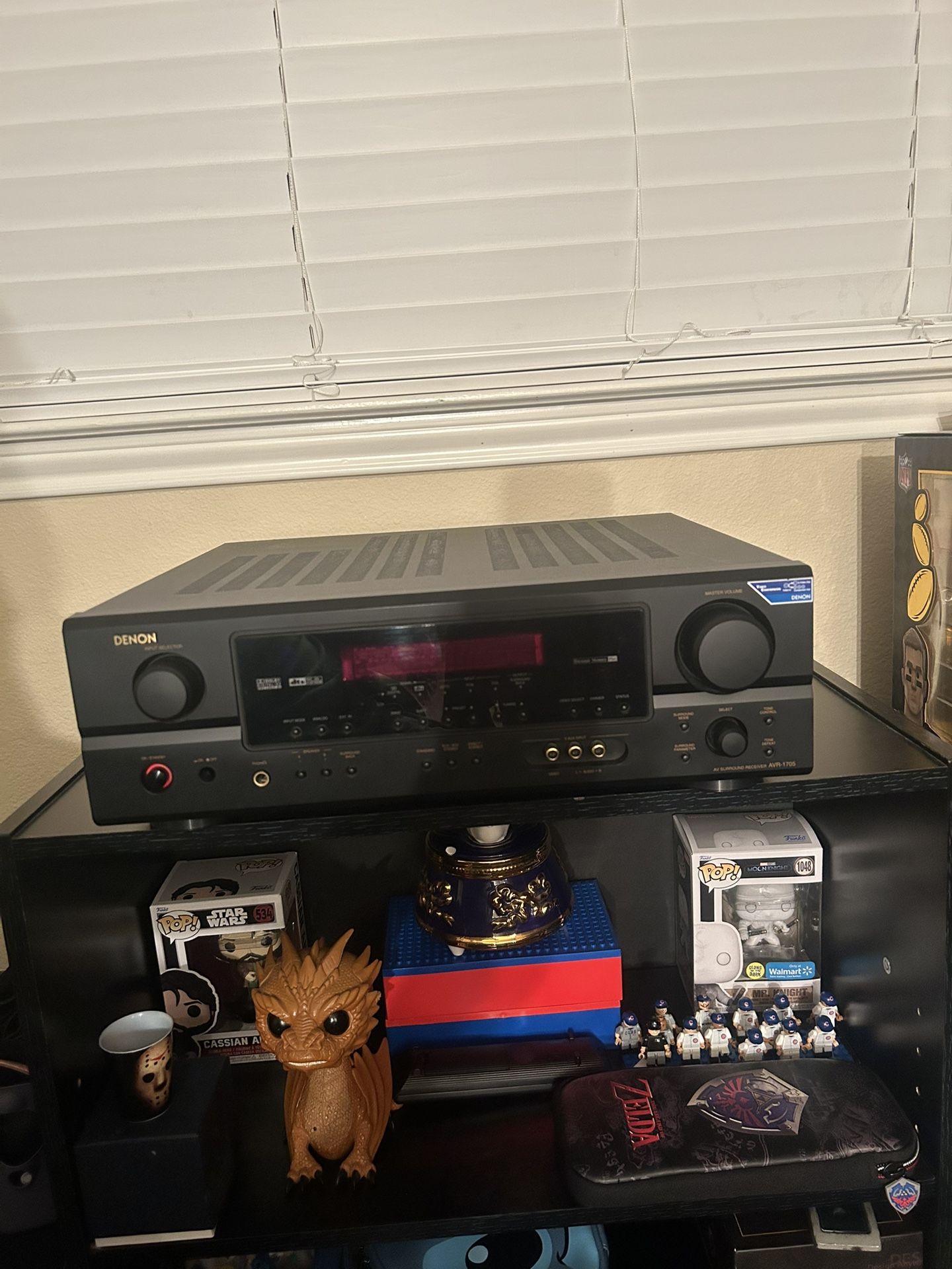 Denon 6.1 channel / 6.0 amplification receiver