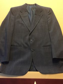 Mens Gray Suit Jacket & Pants