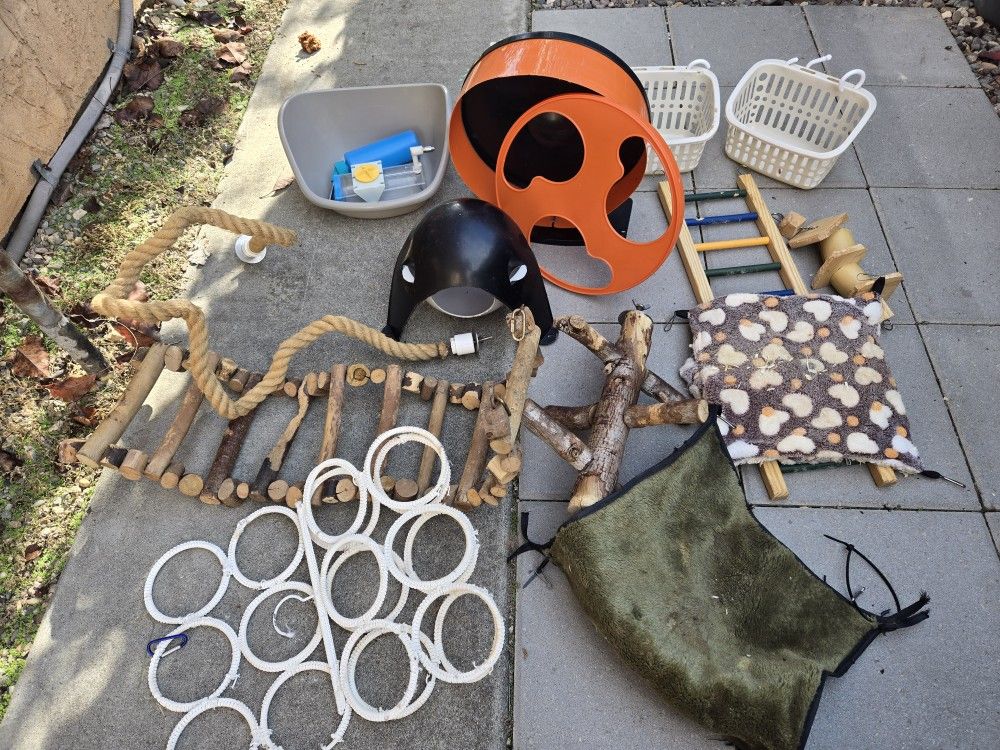 FREE used small pet supplies