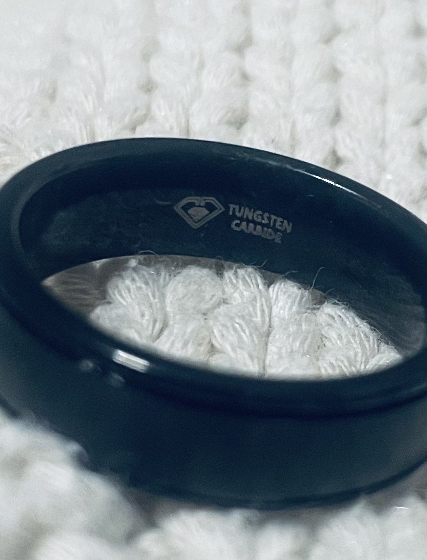 Tungsten Carbide Men’s Ring