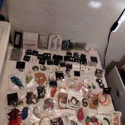 Earrings Jewelry Lot 