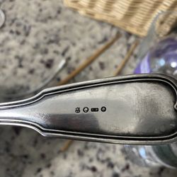Antique Sterling  Soup Spoon 