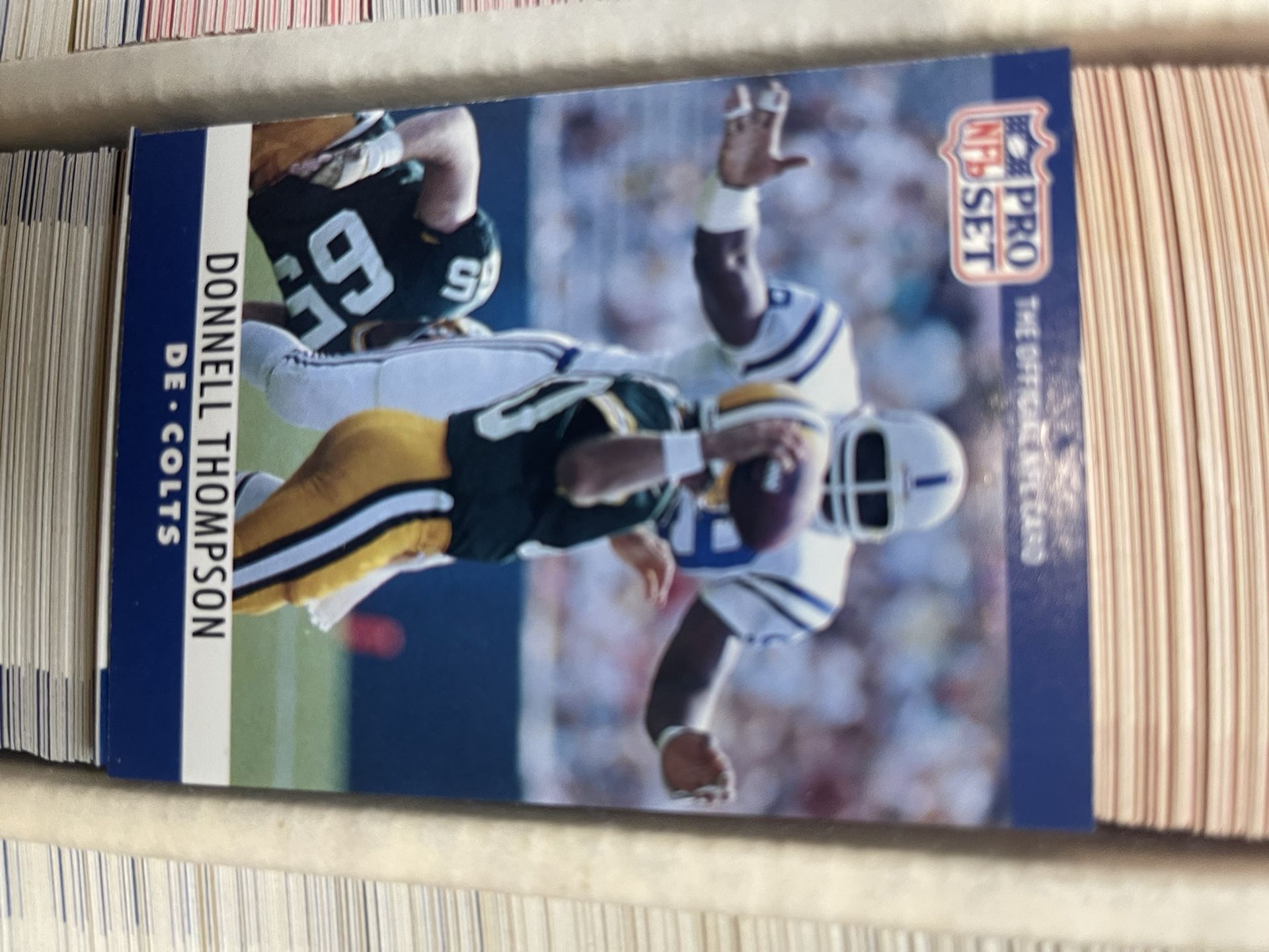 Sports cards, football, and baseball some basketball