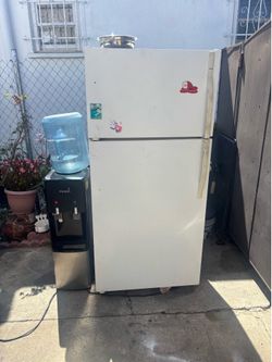 Fridge and water dispenser