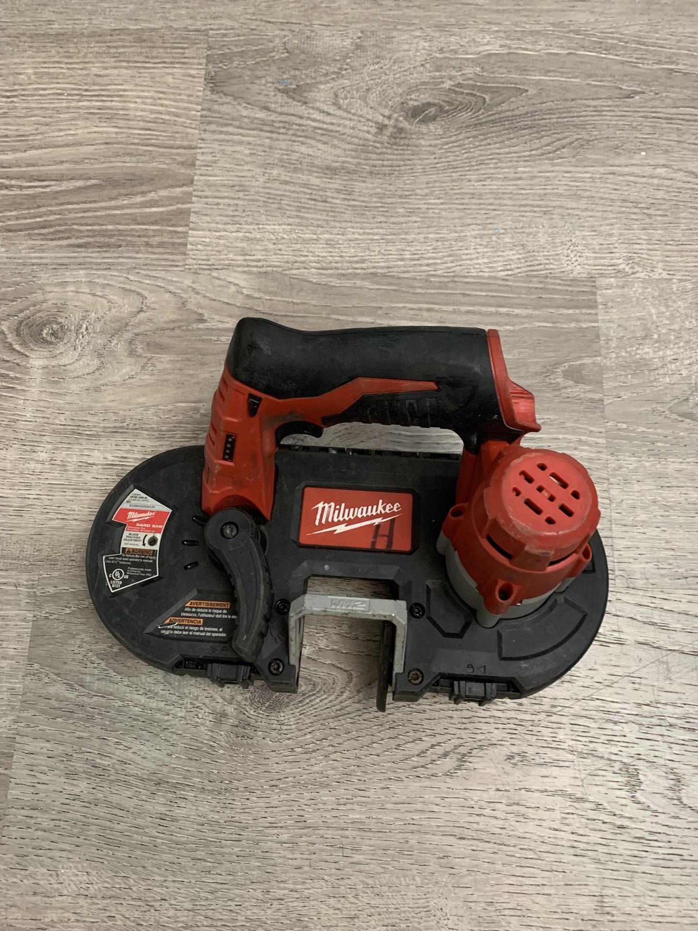 Milwaukee Band Saw (missing Battery)