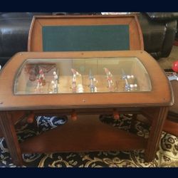 Poker/foosball/coffee Table And Stools