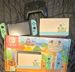 Nintendo Switch Animal Crossing Edition