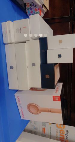 Boxes Apple Products 