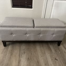 Ottoman Storage/Coffee Table Bench