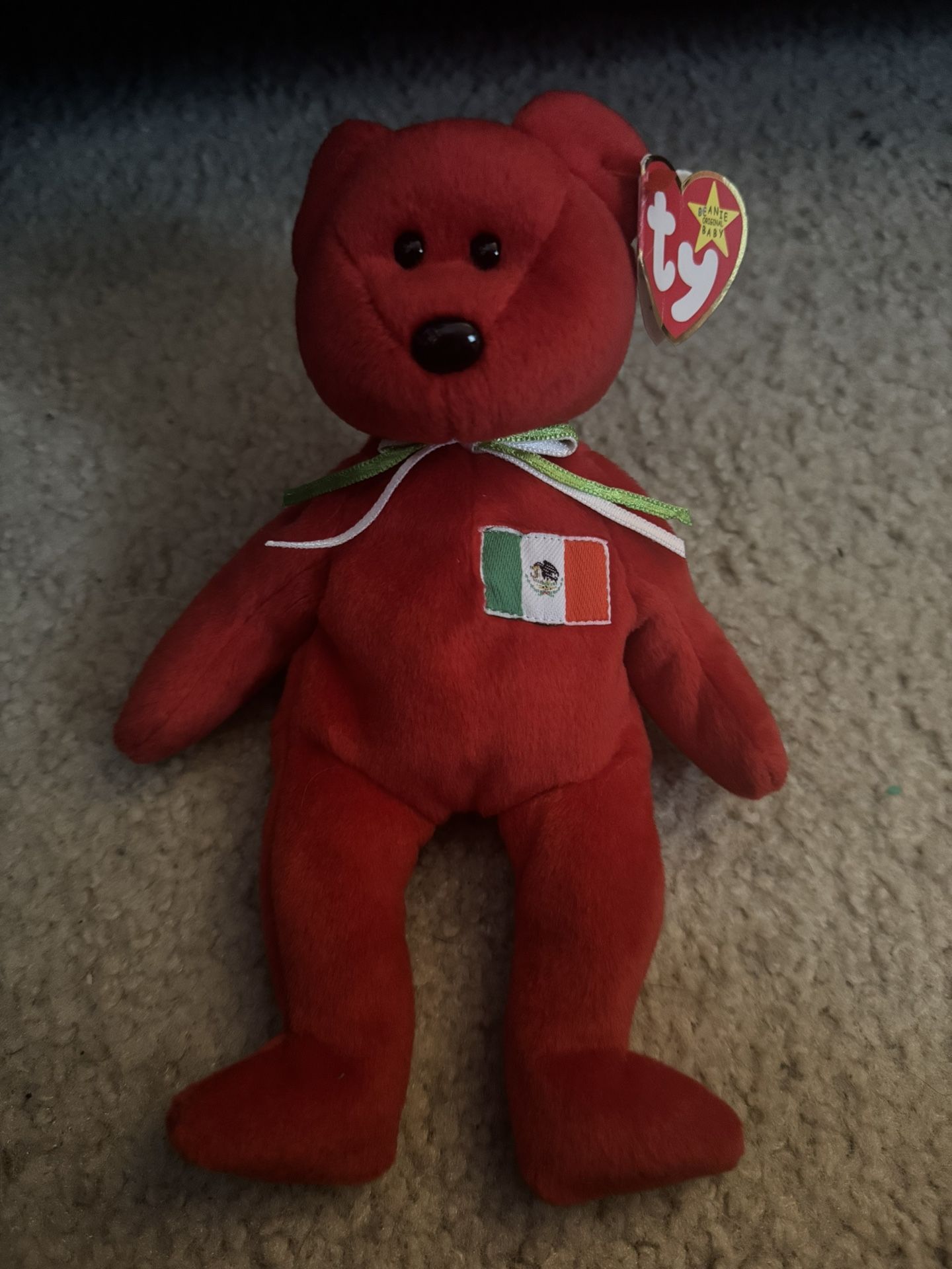 RARE HTF Ty Beanie Baby Osito Bear 1999