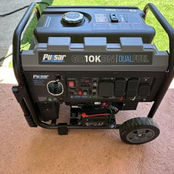 New 10k dual fuel open inverter with electric start. RV ready. Try before you buy. Pick up only. 