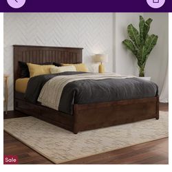 Full size bed frame less than 1 year old