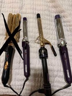 3 Hair Curling Irons 