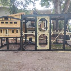Custom Walk In Chicken Coop Bird Aviary House