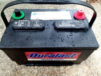 Duralast group 65 car truck battery perfect condition