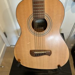 Acoustic Guitar With Stand & Canvas Bag 