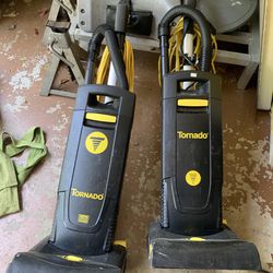 TWO Tornado Vacuums $75ea