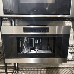 🔥 Like-New WOLF Built-In Coffee System (Model: EC24S) — $1,499 Today! 🔥 ✅ Delivery & Installation Available  Upgrade your kitchen with this premium 