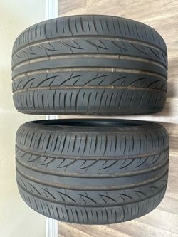 2 Tires for sale 265/35 ZR18