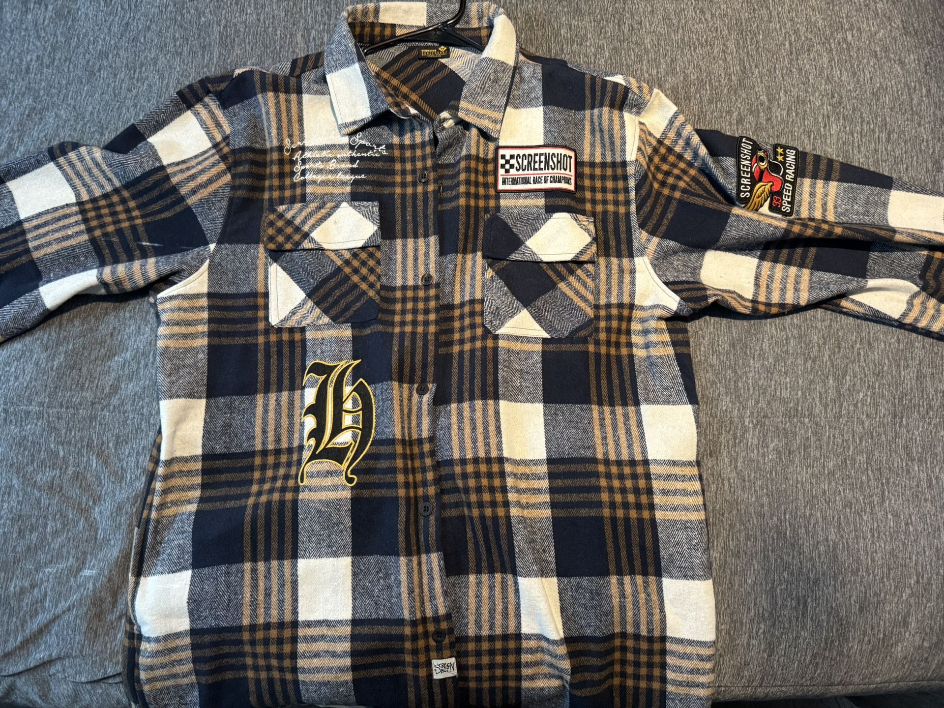 Screenshot Long Sleeve Button Up