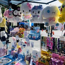 Plush Backpack My Melody Kuromi Hello Kitty Cinnamoroll Pickachu Spiderman Charmander