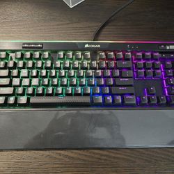 CORSAIR - PLATINUM K95 Wired Gaming Mechanical Cherry MX Brown Switch Keyboard with RGB Backlighting