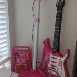 Guitar And Microphone Set